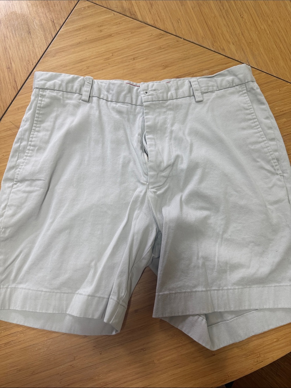 Southern Tide Light Blue Flat-Front Chino Shorts